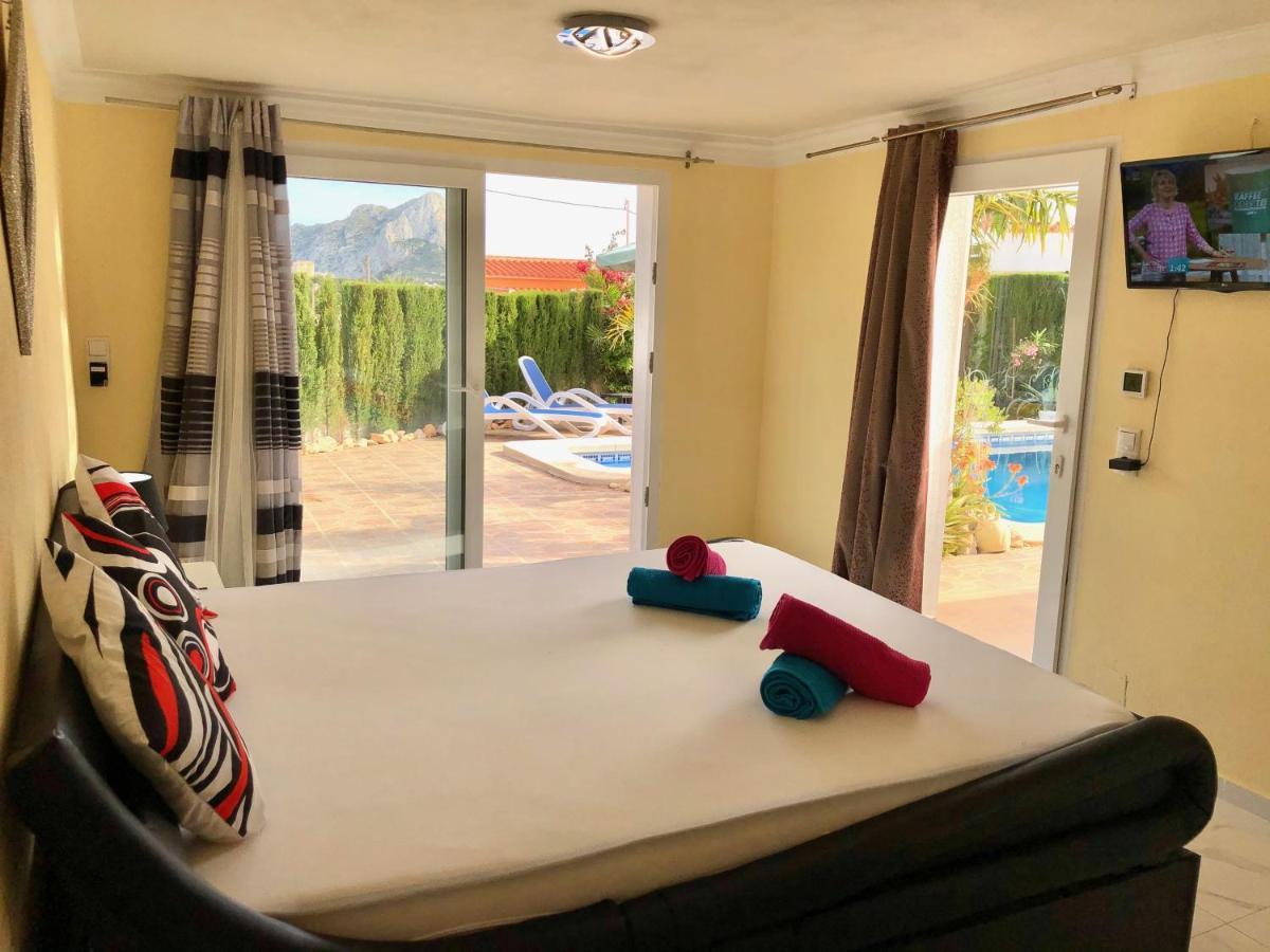 Villa Hayahay With Private Pool & Amazing View Calpe Eksteriør bilde