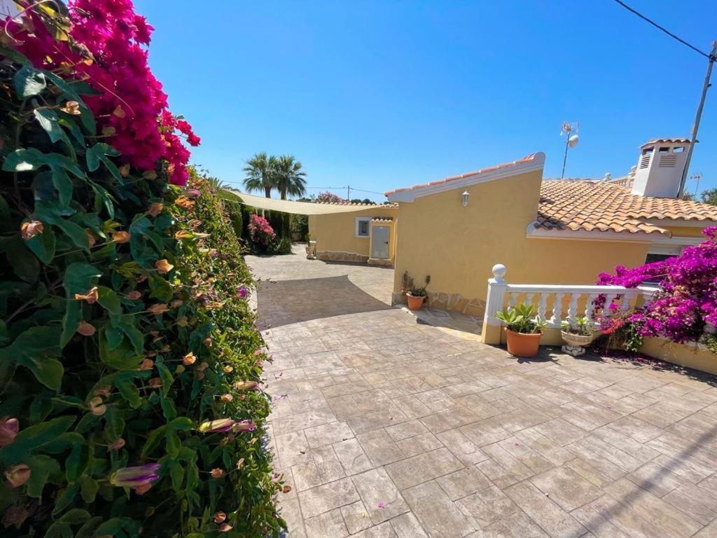 Villa Hayahay With Private Pool & Amazing View Calpe Eksteriør bilde
