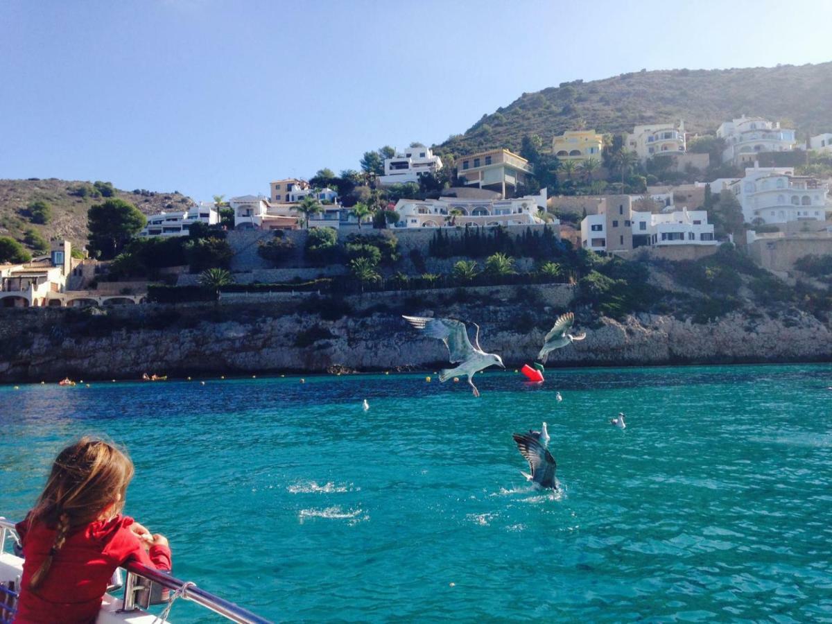 Villa Hayahay With Private Pool & Amazing View Calpe Eksteriør bilde