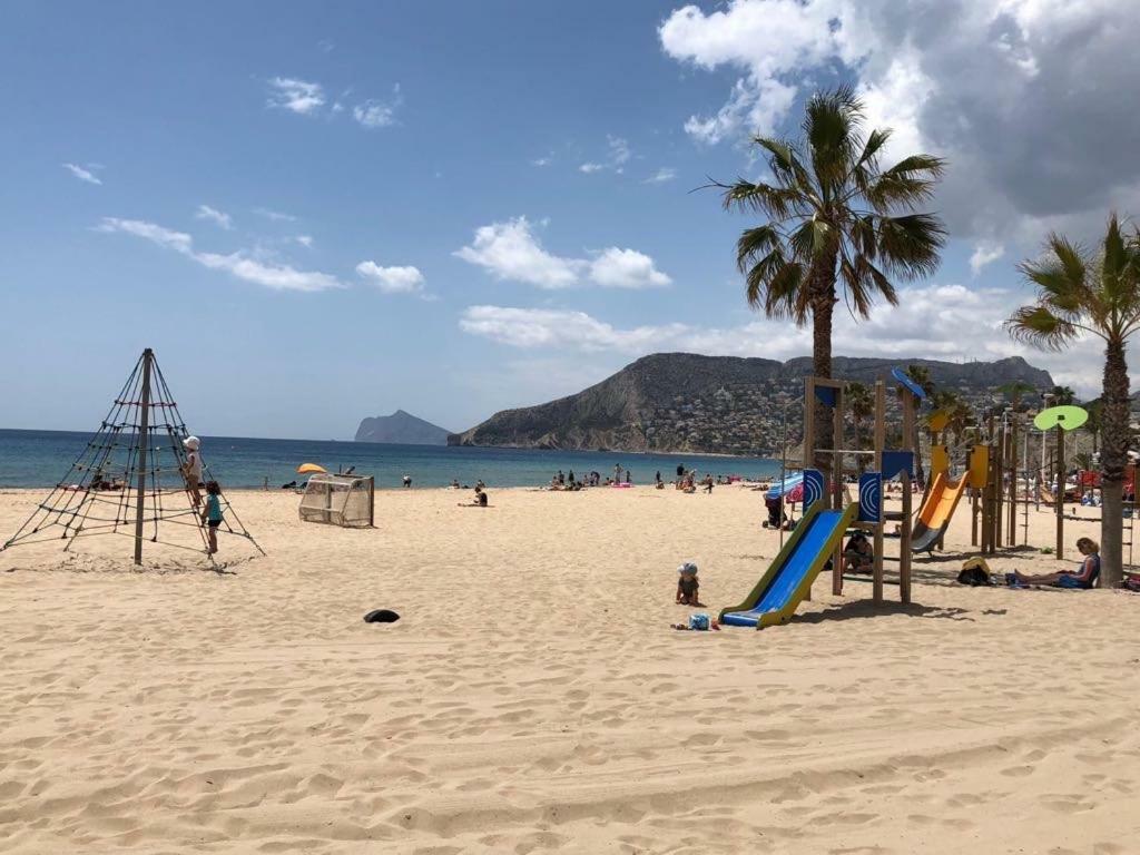 Villa Hayahay With Private Pool & Amazing View Calpe Eksteriør bilde