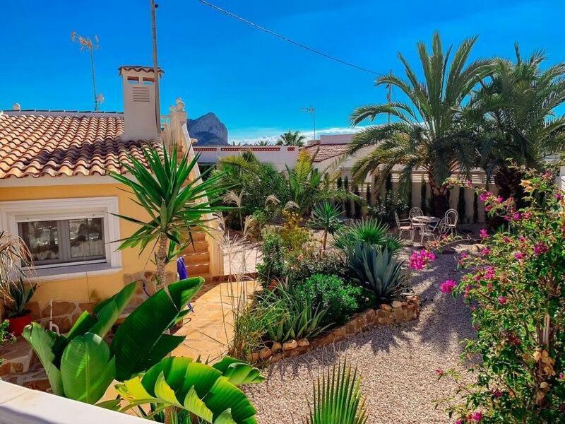 Villa Hayahay With Private Pool & Amazing View Calpe Eksteriør bilde