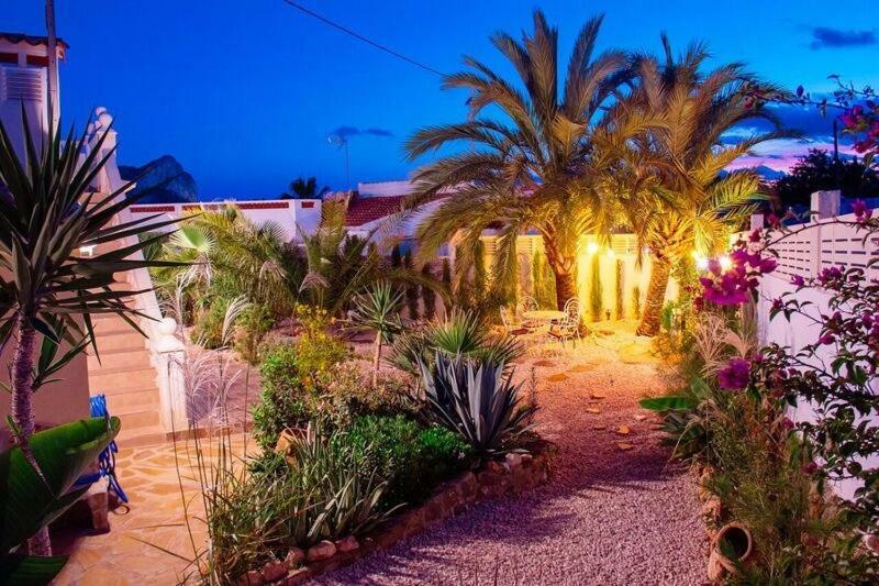 Villa Hayahay With Private Pool & Amazing View Calpe Eksteriør bilde