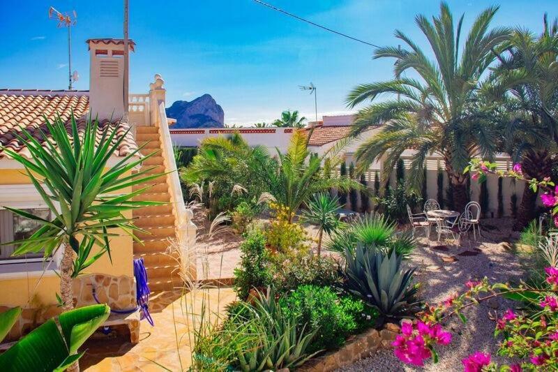 Villa Hayahay With Private Pool & Amazing View Calpe Eksteriør bilde